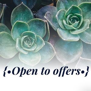 Reasonable offers accepted